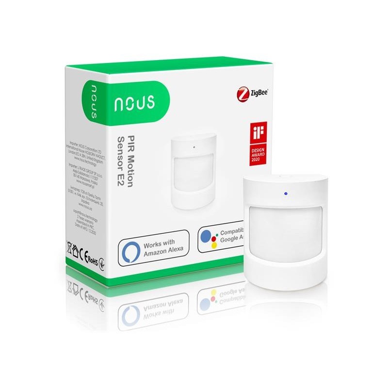Smart Home, Detector inteligent de mișcare NOUS E2 ZigBee Tuya -2, dioda.ro
