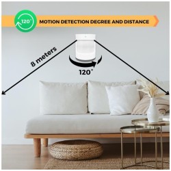 Smart Home, Detector inteligent de mișcare NOUS E2 ZigBee Tuya -6, dioda.ro