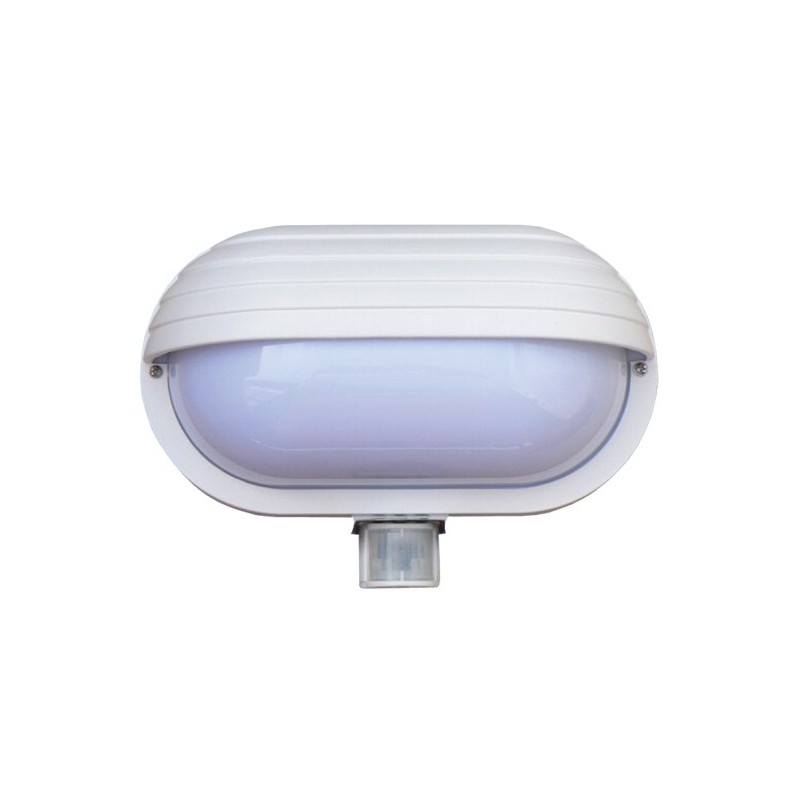 Lampă cu senzor de mișcare Oval PIR-Micro Alb L-OVAL-PIR-Micro-Alb