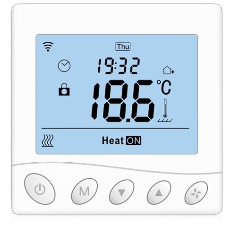 Termostate, HUTERMAN HT033W-Termostat WIFI -1, dioda.ro