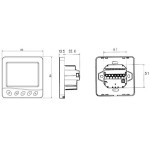 Termostate, HUTERMAN HT033W-Termostat WIFI -1, dioda.ro