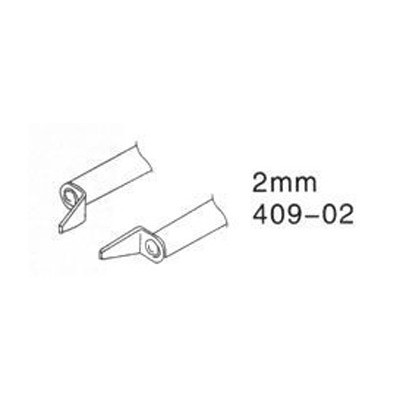 Dezlipire Cositor, set varfuri pentru penseta smd ZD-409SMD avg. 2mm ZD-409 -4, dioda.ro