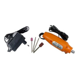 Unelte Pentru PCB, Set minibormasina 12V 12000 rpm cu alimentator si accesorii P105 -1, dioda.ro
