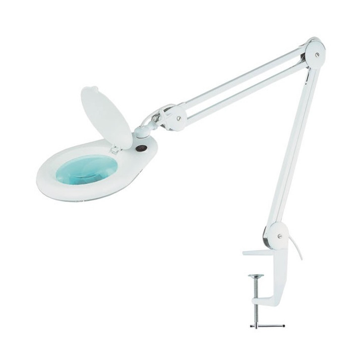 Lupă cu iluminare Lămpi de birou, 8 Dioptrii Lampa de birou cu lupa  si iluminare LED (56buc) L-8DP-LED-56 -1, dioda.ro