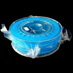Filament: PLA albastru azur 1kg 195°C ±0,05mm 1,75mm DEV-PLA-1.75-BL