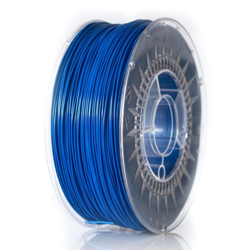 Filament: PLA super albastru 1kg 195°C ±0,5% 1,75mm DEV-PLA-1.75-SBL