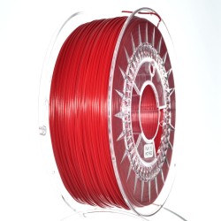 Filament: PLA roşie 1kg 195°C ±0,05mm 1,75mm