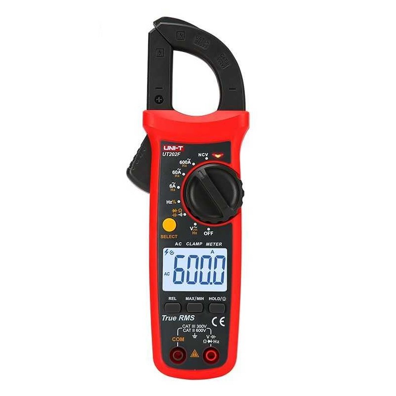 Clampmetru (cleste ampermetric) digital UT202F UNI-T Clampmetre Clesti ampermetrici, Clampmetru (cleste ampermetric) digital UT202F UNI-T -2, dioda.ro