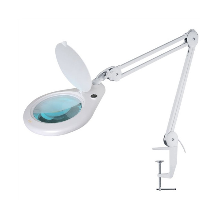 Lupă cu iluminare Lămpi de birou, Lampă de birou cu lupa 5 Dioptrii 178mm si iluminare cu LED -1, dioda.ro