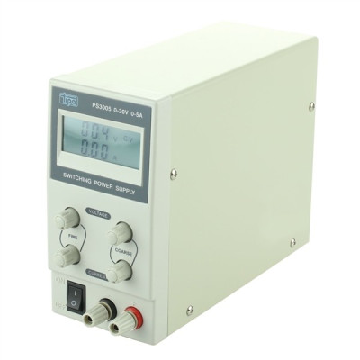 Surse reglabile de tensiune, Sursa de alimentare de laborator, tensiune si curent reglabile PS3005  0-30V/ 0-5A -1, dioda.ro
