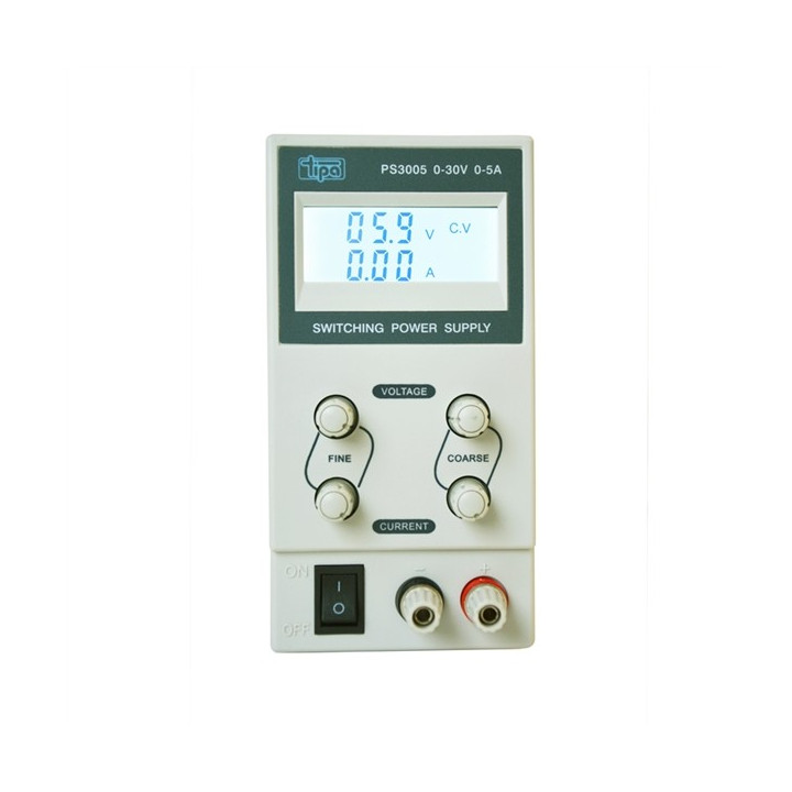 Surse reglabile de tensiune, Sursa de alimentare de laborator, tensiune si curent reglabile PS3005  0-30V/ 0-5A -2, dioda.ro