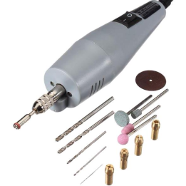 Burghie, Găuriți HADEX 12V/10W cu accesorii -1, dioda.ro