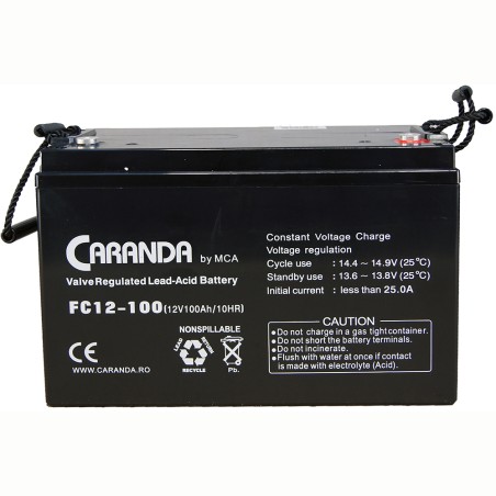 Acumulatori Baterii, Baterie stationara 12V 100Ah FC12-100AT AGM VRLA -1, dioda.ro