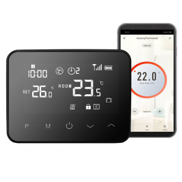 Accesorii pentru cazane și centrale termice, Termostat de ambient inteligent Smart WT-20, WI-FI, Control Interne -9, dioda.ro