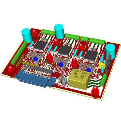 Drivere, Driver Bipolar Microstep 3 Axis CNC3X25A -1, dioda.ro