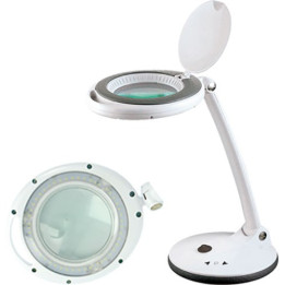 Lupă cu iluminare Lămpi de birou, Lupă de masă cu iluminare LED Mărire:3 + 12 dpt LUP-19-LED-N1 -1, dioda.ro