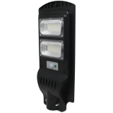 Lampi Solare, Proiector LED Lampa iluminare stradala, incarcare solara, cu senzor de miscare, 60W, 6500K, 650 lum -2, dioda.ro