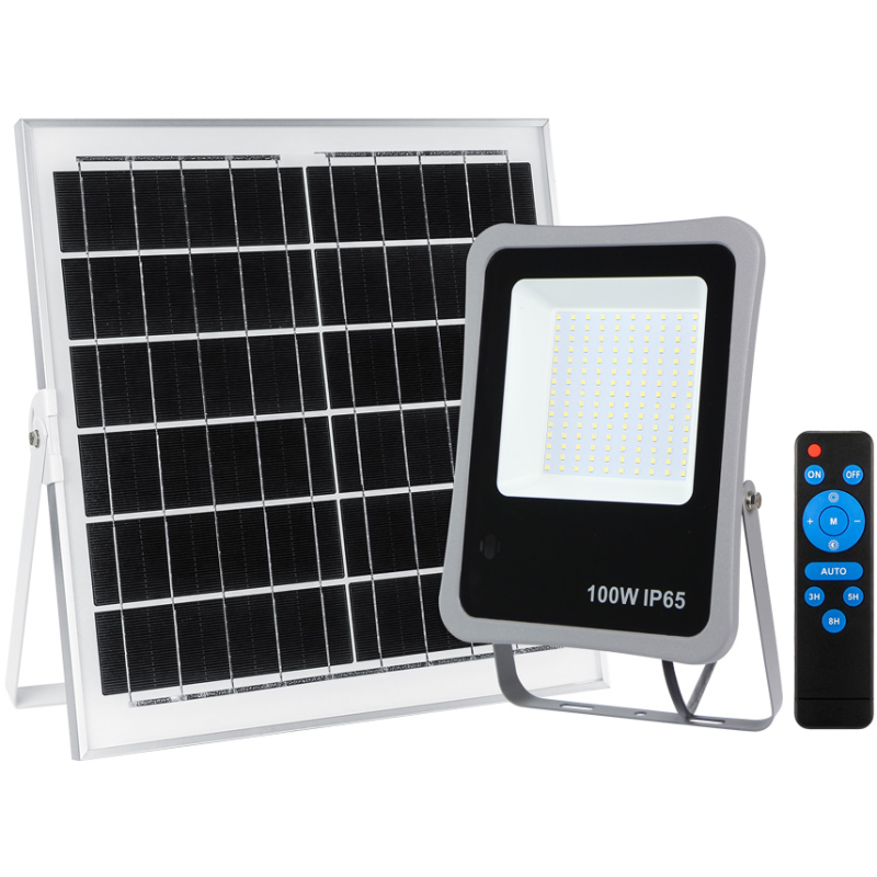 Proiectoare LED, Proiector LED solar 100W 6500K, NV-4203.100 -2, dioda.ro