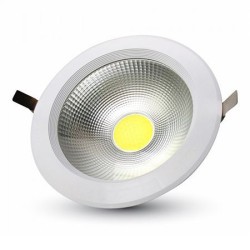 Interne, SPOT LED 10W 6000K ALB RECE -1, dioda.ro