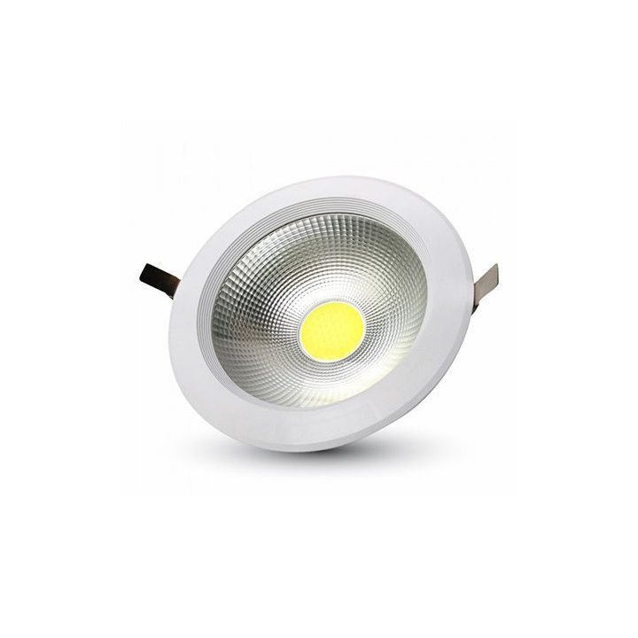 Interne, SPOT LED 10W 6000K ALB RECE -1, dioda.ro