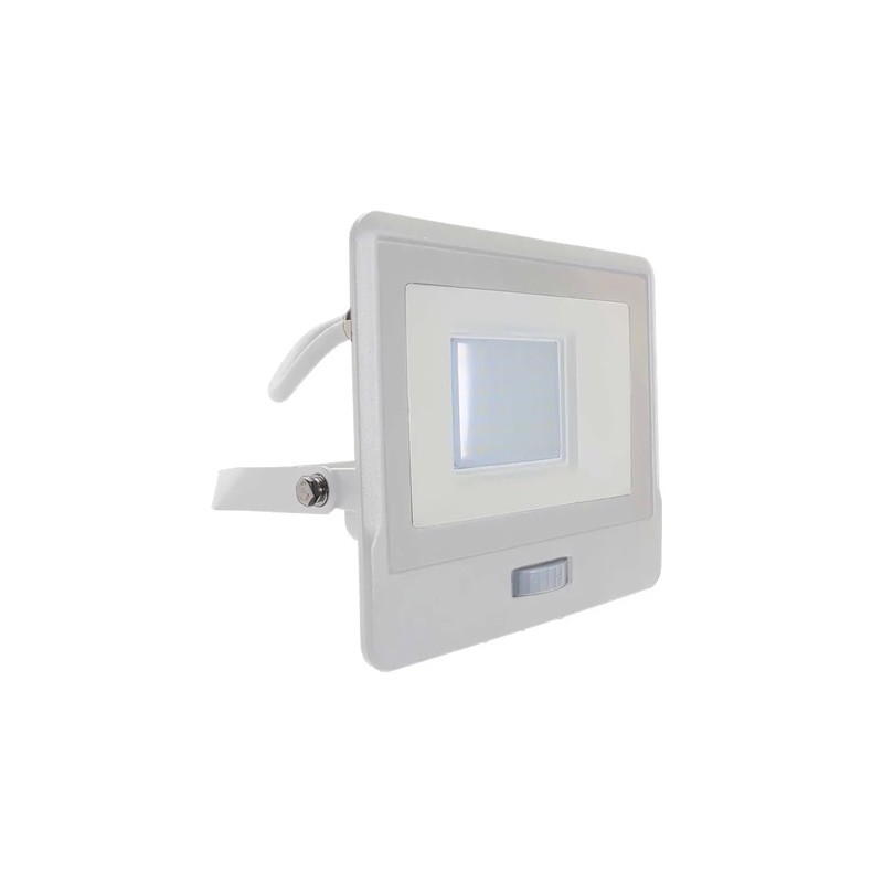 Proiector LED SMD 30W 6400K IP65 CU SENZOR MISCARE - ALB Proiectoare LED, Proiector LED SMD 30W 6400K IP65 CU SENZOR MISCARE - ALB -2, dioda.ro