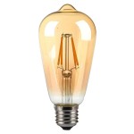 BEC LED ST64 E27 4W CU FILAMENT 2200K MODEL EDISON Interne, BEC LED ST64 E27 4W CU FILAMENT 2200K MODEL EDISON -1, dioda.ro