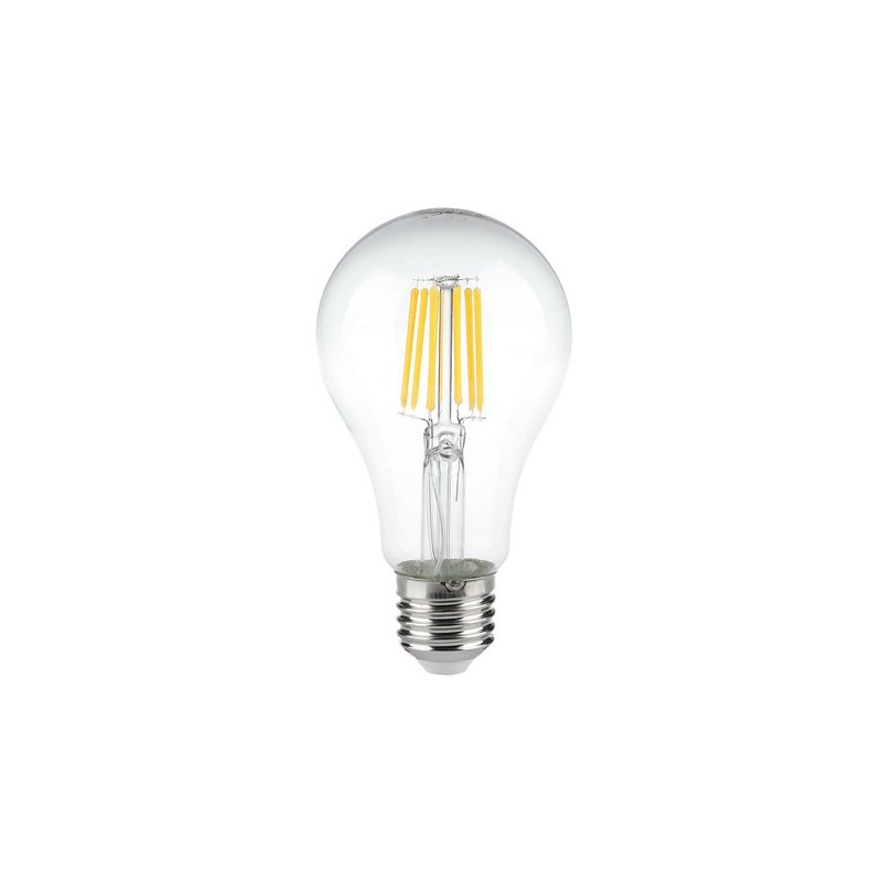 Interne, BEC LED A60 E27 10W CU FILAMENT 3000K ALB CALD -1, dioda.ro