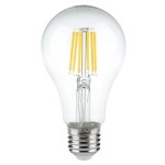 Interne, BEC LED A60 E27 10W CU FILAMENT 3000K ALB CALD -1, dioda.ro