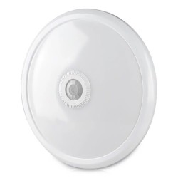 Interne, PLAFONIERA LED 12W IP20 SENZOR DE MISCARE 6400K ALB RECE -1, dioda.ro
