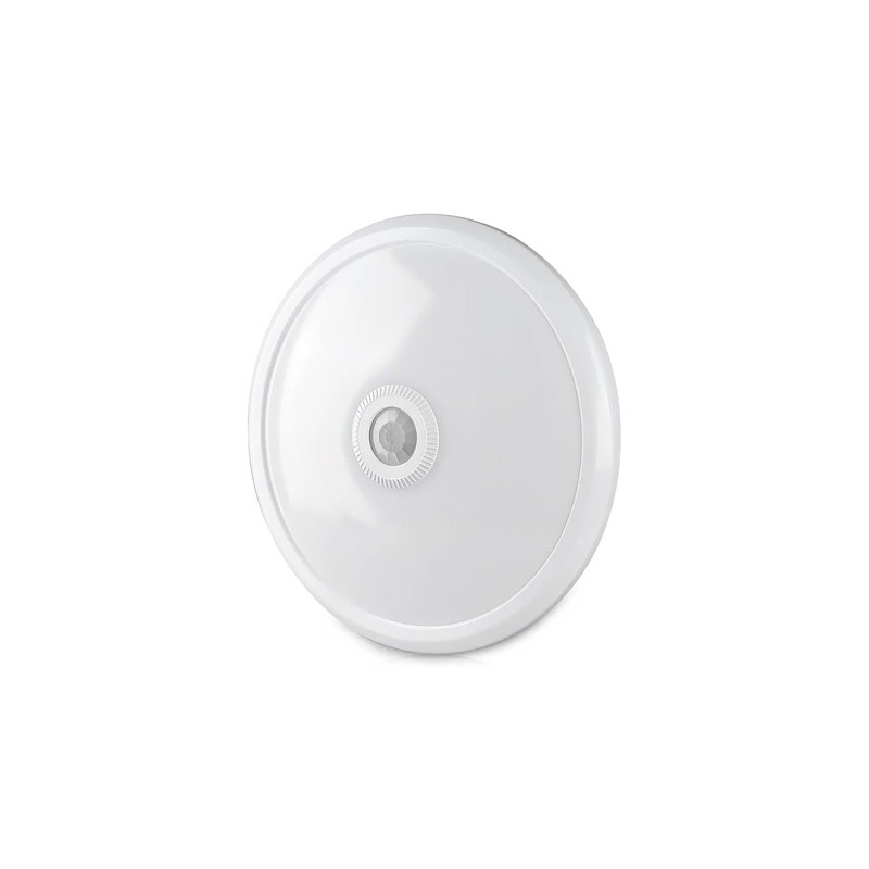 PLAFONIERA LED 12W IP20 SENZOR DE MISCARE 6400K ALB RECE Interne, PLAFONIERA LED 12W IP20 SENZOR DE MISCARE 6400K ALB RECE -1, dioda.ro