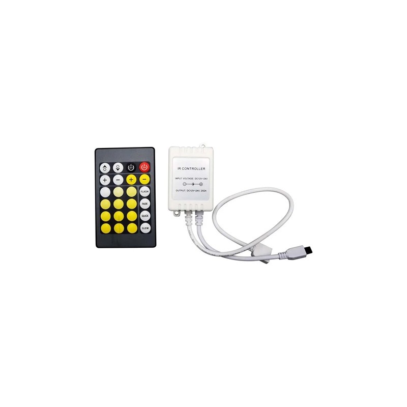 Interne, CONTROLLER BANDA LED 3IN1 RGB 24 BUTOANE -1, dioda.ro Interne, CONTROLLER BANDA LED 3IN1 RGB 24 BUTOANE -1, dioda.ro