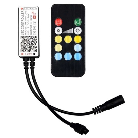 Interne, CONTROLLER BANDA LED 3IN1 WI-FI RGB 24 BUTOANE -1, dioda.ro