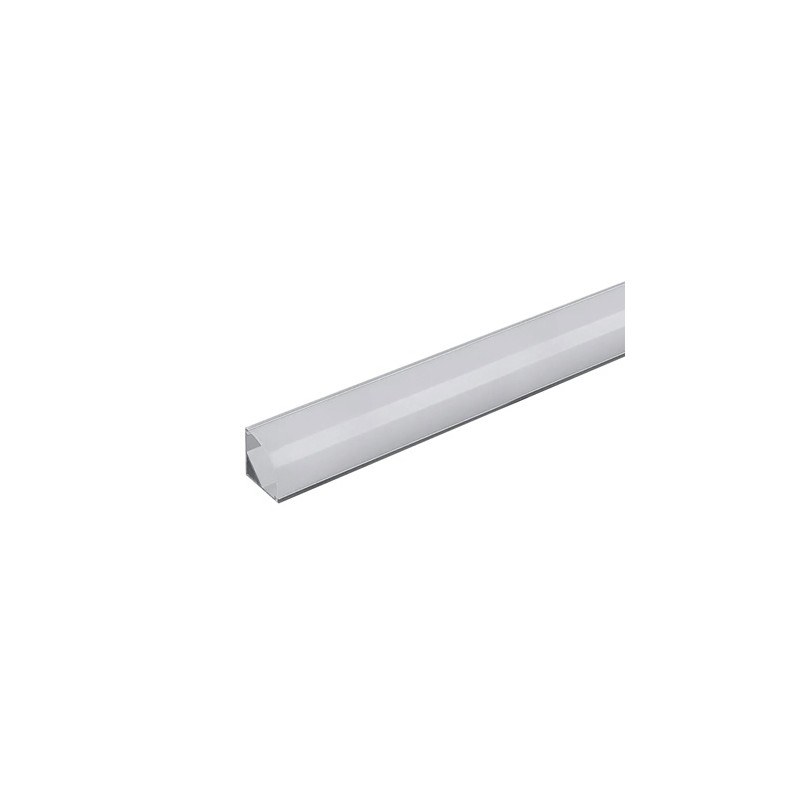 Interne, PROFIL ALUMINIU PENTRU BANDA LED 2M 15.8MM X 15.8MM MAT -1, dioda.ro