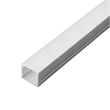 Interne, PROFIL ALUMINIU PENTRU BANDA LED 2M 30MM X 20MM ALB -1, dioda.ro