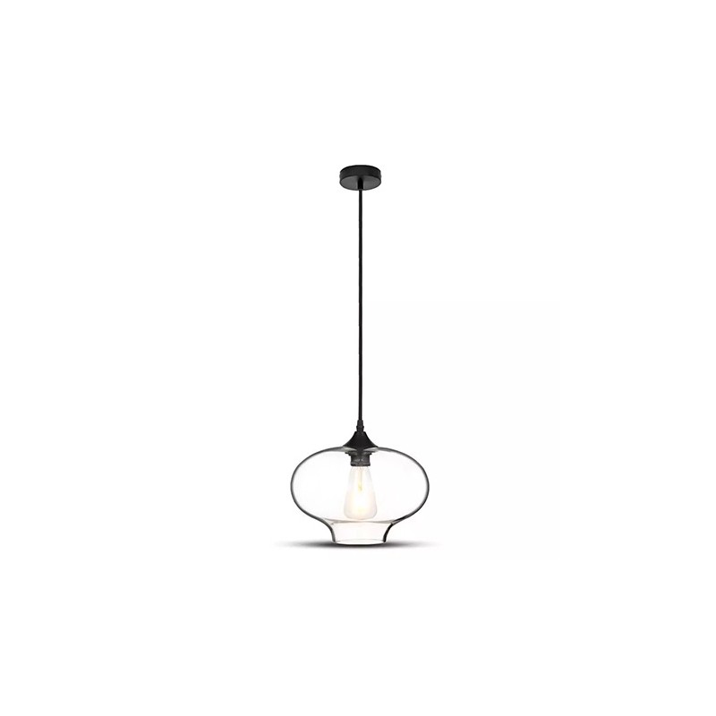 Interne, PENDUL TAVAN E27 MAX 60W IP20 MODEL GLOB STICLA -1, dioda.ro