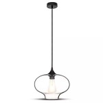 Interne, PENDUL TAVAN E27 MAX 60W IP20 MODEL GLOB STICLA -1, dioda.ro