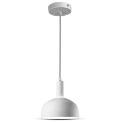 Interne, PENDUL TAVAN SOCLU E14 - ALB -1, dioda.ro