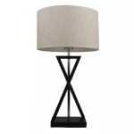 LAMPA NOPTIERA E27 ABAJUR IVORY - ROTUND Interne, LAMPA NOPTIERA E27 ABAJUR IVORY - ROTUND -1, dioda.ro