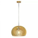 PENDUL TAVAN DIN LEMN E27 MAX 60W D33 X 22CM Interne, PENDUL TAVAN DIN LEMN E27 MAX 60W D33 X 22CM -1, dioda.ro