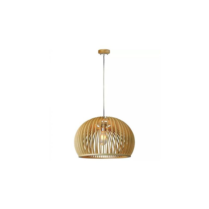 PENDUL TAVAN DIN LEMN E27 MAX 60W D45 X 28CM Interne, PENDUL TAVAN DIN LEMN E27 MAX 60W D45 X 28CM -1, dioda.ro
