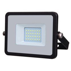 Proiectoare LED, Proiector LED SMD 20W 4000K IP65 NEGRU/GRI, CIP SAMSUNG -2, dioda.ro
