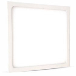 Interne, PANOU LED APLICABIL, PATRAT 18W 6000K -1, dioda.ro
