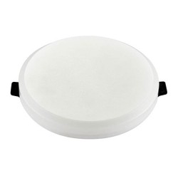 Interne, PANOU LED ROTUND FARA RAMA 15W 6400K ALB RECE, CIP SAMSUNG -1, dioda.ro
