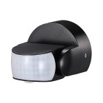 Interne, SENZOR DE MISCARE 180/360GR - NEGRU -1, dioda.ro