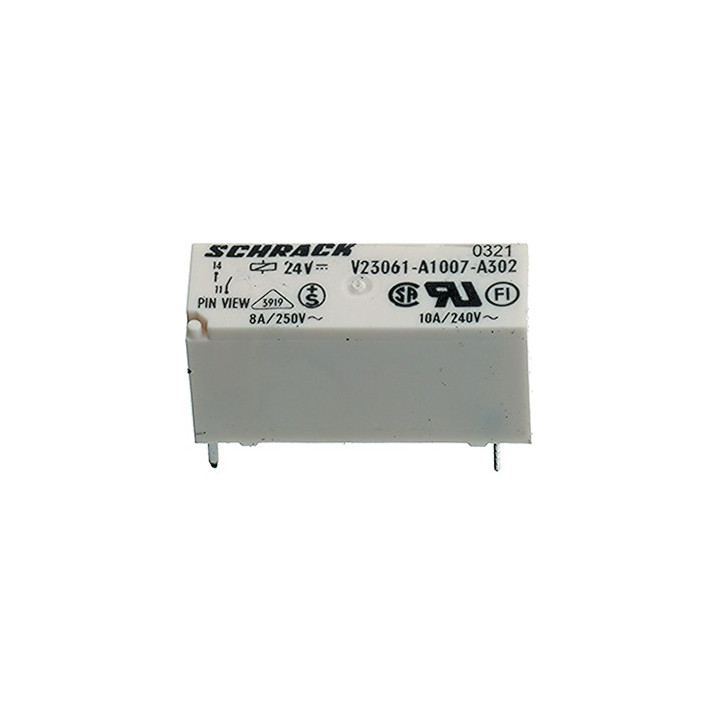 Relee, Releu: electromagnetic SPST-NO Ubobină:24VDC 8A/240VAC 8A V23061A1007A302 -1, dioda.ro