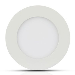 Interne, PANOU LED ROTUND INCORPORABIL 18W 6400K ALB RECE -1, dioda.ro