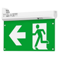 Lampi Semnalizare Iesire Emergenta, LAMPA LED IESIRE DE URGENTA 2.5W 6000K ALB RECE -1, dioda.ro
