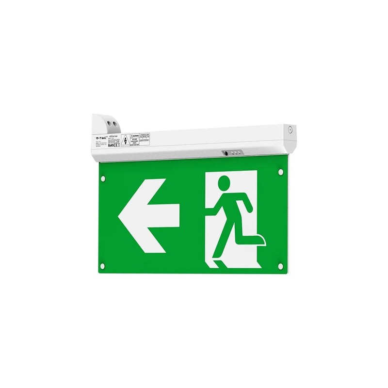 Lampi Semnalizare Iesire Emergenta, LAMPA LED IESIRE DE URGENTA 2.5W 6000K ALB RECE -1, dioda.ro