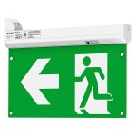 Lampi Semnalizare Iesire Emergenta, LAMPA LED IESIRE DE URGENTA 2.5W 6000K ALB RECE -1, dioda.ro