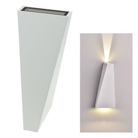 Interne, LAMPA LED MONTAJ PERETE 6W 4000K ALB NEUTRU IP65, ALB -1, dioda.ro